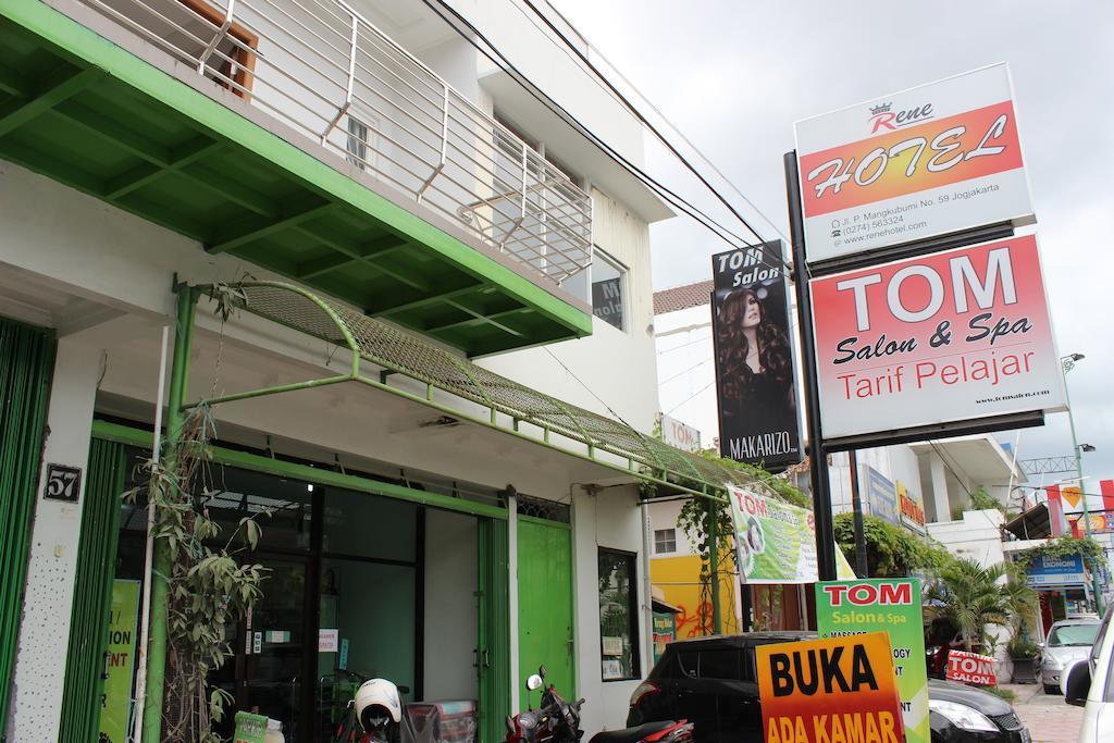 Rene Hotel Yogyakarta Kültér fotó